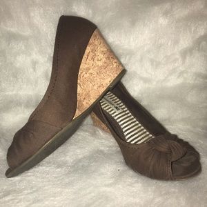 Brown Wedges by American Eagle